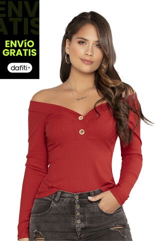 Blusa Juvenil Rojo Atypical 79000 Atypical
