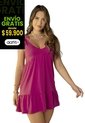 Vestido Corto Mujer Fucsia Atypical 90945 de Atypical
