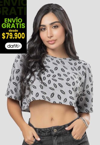Camiseta Paq X2 Mujer Bicolor Atypical 111939 Atypical