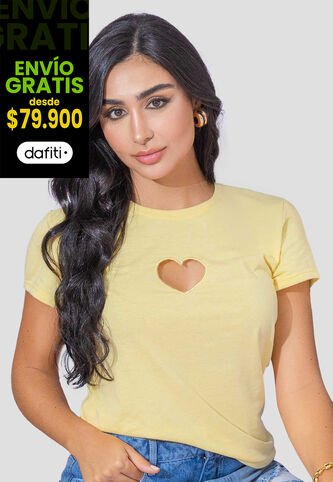 Camiseta Mujer Piña Colada Atypical 111804 Atypical