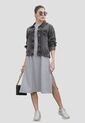 Vestido Mujer Gris Jaspe Atypical 112259 de Atypical