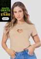 Camiseta Mujer Latte Atypical 111804 de Atypical