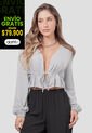 Blusa Mujer Gris Claro Atypical 111937 de Atypical