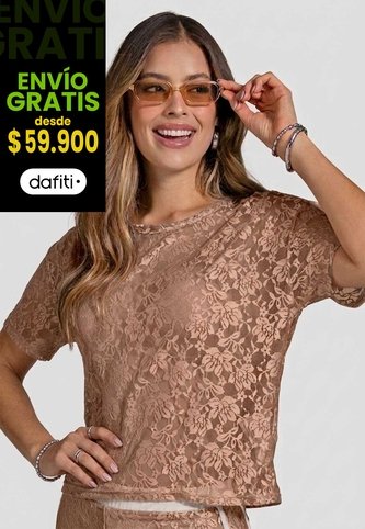 Camiseta Mujer Chocolate Atypical 114049 Atypical
