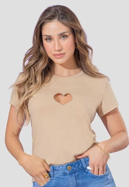 Camiseta Mujer Latte Atypical 111804