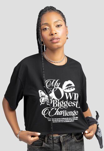 Camiseta Mujer Negro Atypical 106858 Atypical