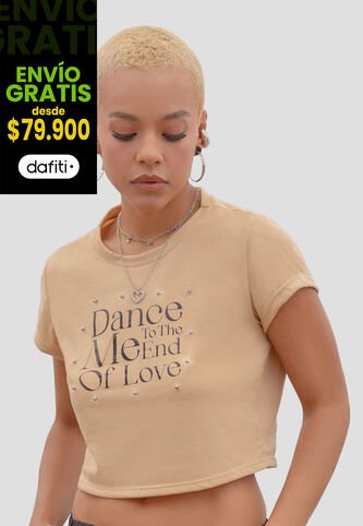 Camiseta Mujer Caramelo Atypical 106404 Atypical