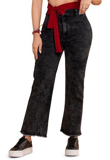 Jean Mujer Negro Atypical 89125