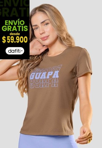 Camiseta Mujer Chocolate Atypical 113737 Atypical