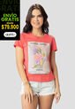 Camiseta Mujer Coral Atypical 102190 de Atypical