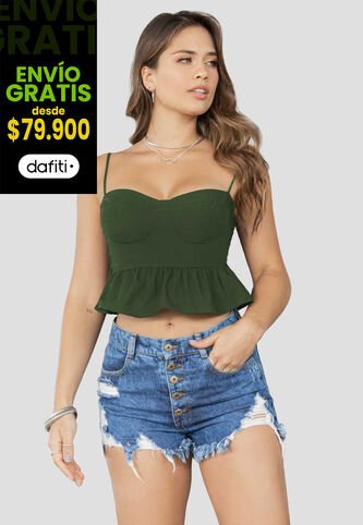 Blusa Mujer Verde Atypical 477 Atypical