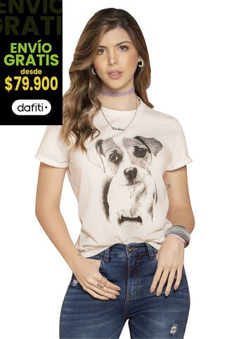 Camiseta Juvenil Marfil Atypical 91562 Atypical