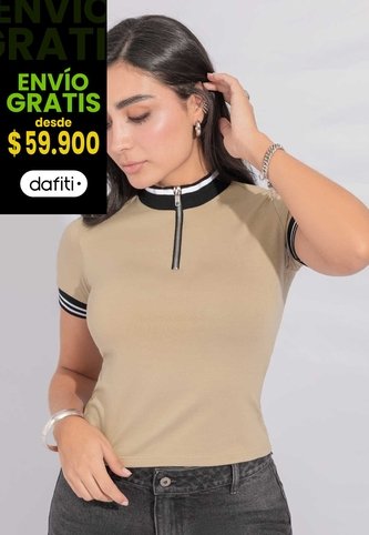 Blusa Mujer Latte Atypical 112507 Atypical