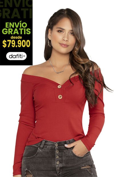Blusa Juvenil Rojo Atypical 79000