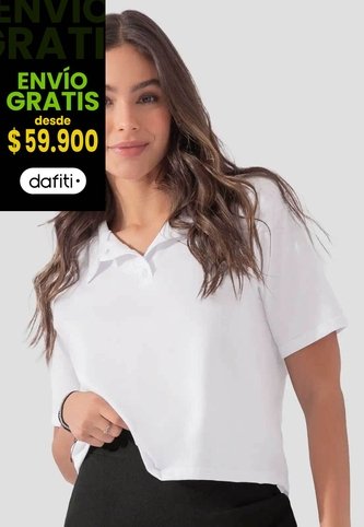 Polo Mujer Blanco Atypical 111185 Atypical