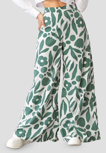 Pantalón Mujer Verde Atypical 100125