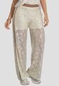 Pantalón Mujer Crema Atypical 114056 de Atypical