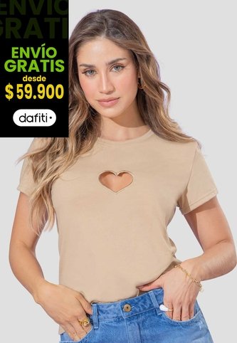 Camiseta Mujer Latte Atypical 111804 Atypical