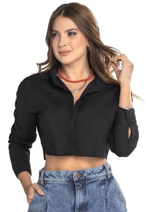 Camisa Mujer Negro Atypical 33436