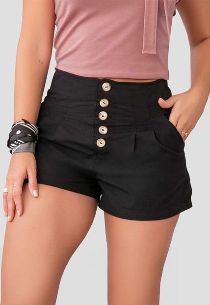 Short Mujer Negro Atypical 91565
