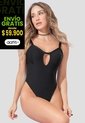 Body Mujer Negro Atypical 111799 de Atypical