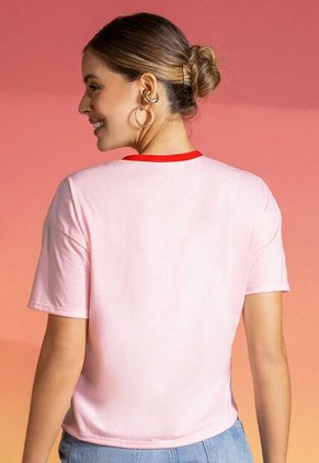 Camiseta Mujer Rosa Atypical 114046