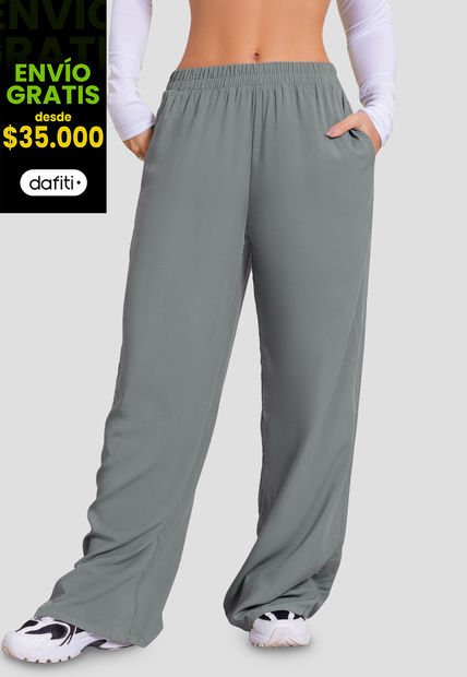 Pantalón Mujer Gris Medio        Atypical 106866
