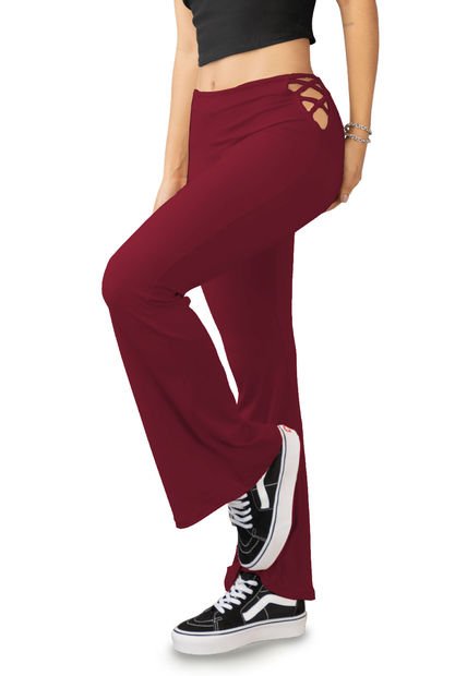 Pantalón Mujer Rojo Atypical 4544