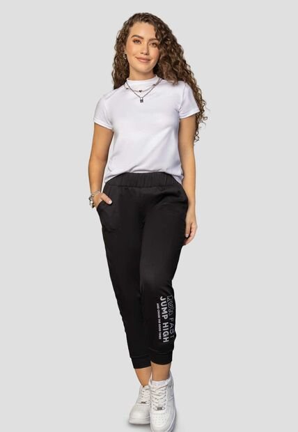 Jogger Mujer Negro Atypical 1914