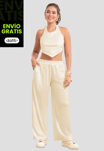Conjunto Mujer Caqui Atypical 105699