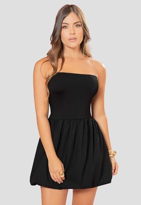 Vestido Mujer Negro Atypical 110785
