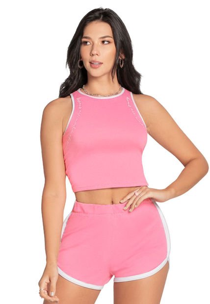 Conjunto Mujer Rosa Atypical 91837