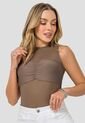 Blusa Mujer Chocolate Atypical 113973 de Atypical
