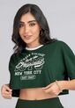 Camiseta Mujer Verde Pino Atypical 113278 de Atypical
