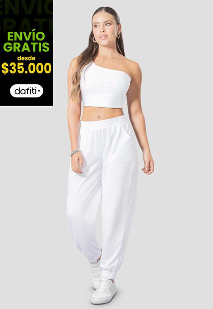 Conjunto Mujer Blanco Atypical 112842