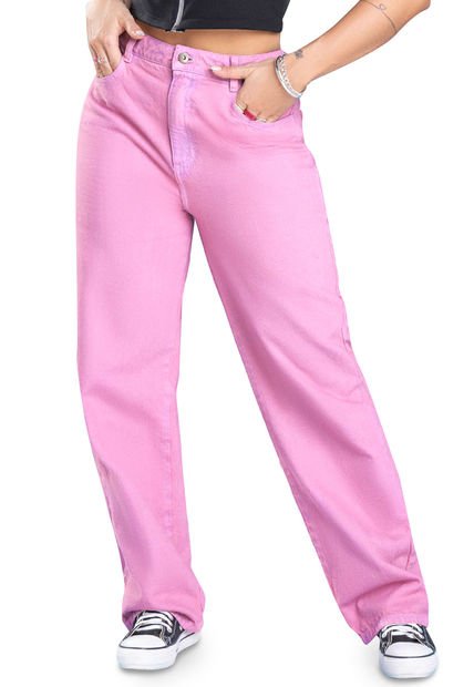 Pantalón Mujer Rosa Atypical 3680