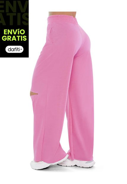 Jogger Mujer Rosa Atypical 90651