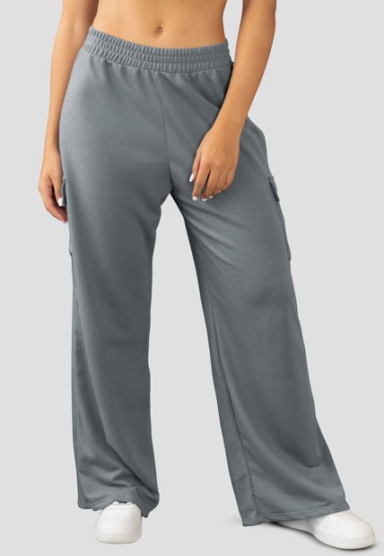 Pantalón Mujer Gris Grafito Atypical 101323