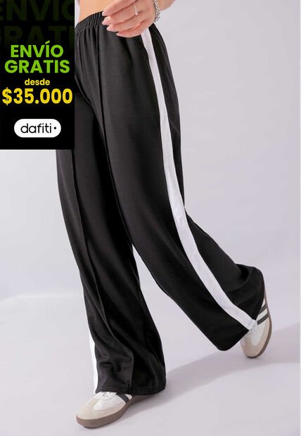 Pantalón Mujer Negro Atypical 111189