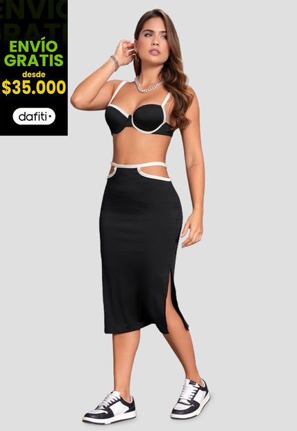 Conjunto Mujer Negro Atypical 103895