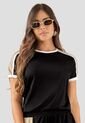 Camiseta Mujer Negro Atypical 113171 de Atypical