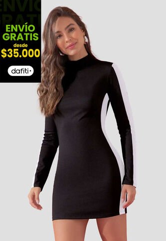 Vestido Mujer Negro Atypical 111391 Atypical