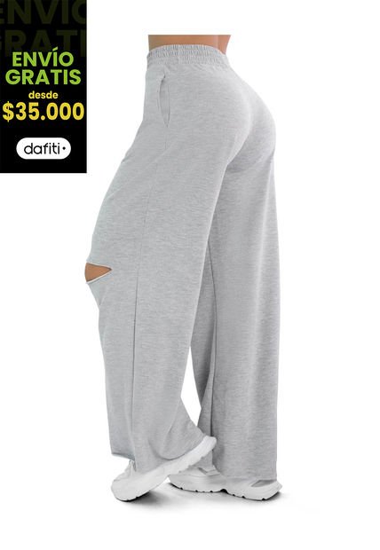 Jogger Mujer Gris Atypical 90651