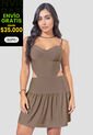 Vestido Mujer Chocolate Atypical 111935 de Atypical