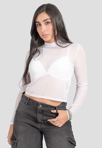 Blusa Mujer Blanco Atypical 112487