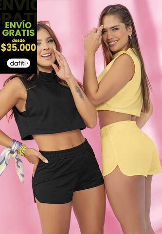 Conjunto Mujer Amarillo Pastel Atypical 1925 Atypical