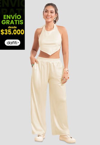 Conjunto Mujer Caqui Atypical 105699 Atypical