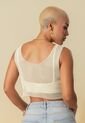 Crop Top Paq X2 Mujer Caqui Atypical 105876 de Atypical