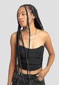Corset Mujer Negro Atypical 106873 de Atypical