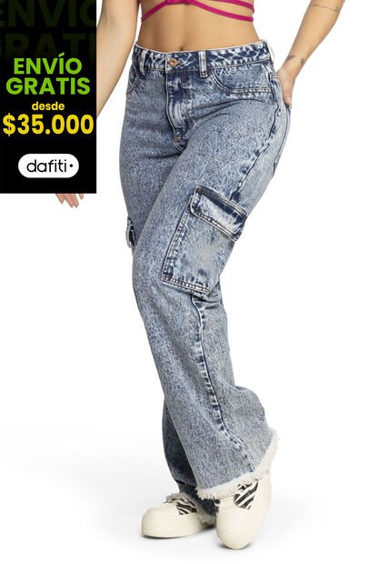 Jean Mujer Azul Atypical 9585